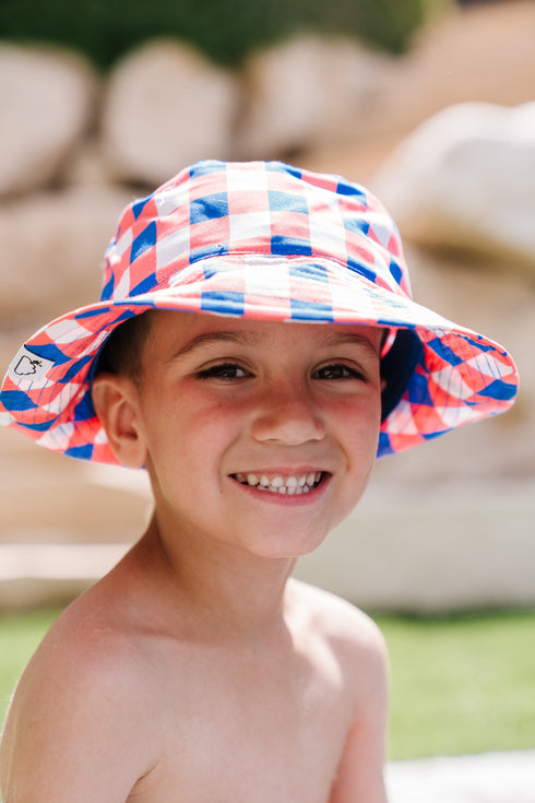 red-white-truman-dream-bucket-hat Dream-Big-Little-Co-pajama-baby-blanket